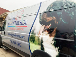 at home veterinary services van